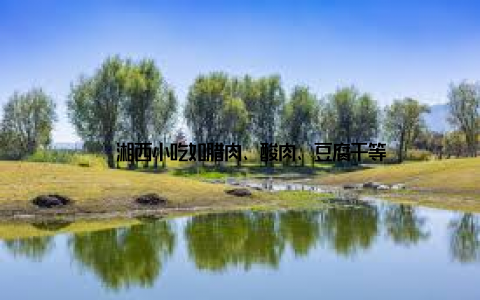 – 湘西小吃如腊肉、酸肉、豆腐干等
