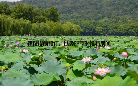 建议提前预订, 以免旺季时没有房间