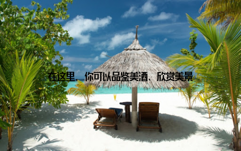 在这里, 你可以品鉴美酒、欣赏美景