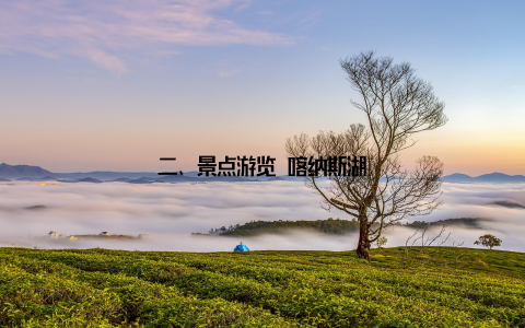 二、景点游览 喀纳斯湖